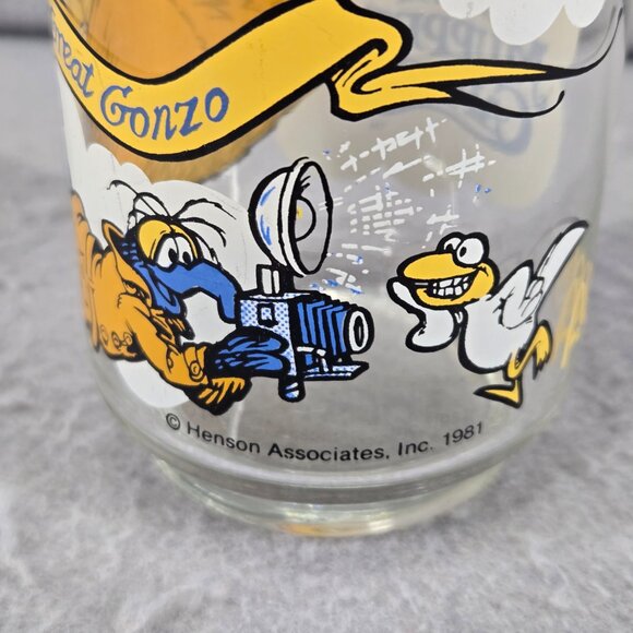 Vintage "The Great Muppet Caper" McDonalds Collector Glass, 1981, Henson Inc - Picture 5 of 9